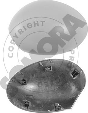 Somora 040156C - Acoperire oglinda exterioara aaoparts.ro