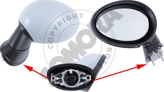 Somora 040156 - Oglinda exterioara aaoparts.ro