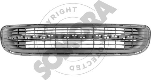 Somora 040126F - Grila ventilatie, bara protectie aaoparts.ro