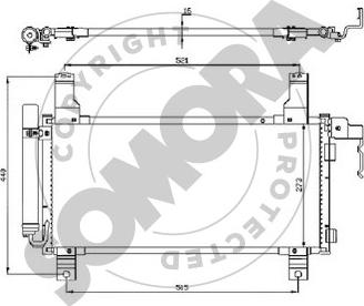 Somora 161160 - Condensator, climatizare aaoparts.ro