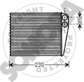 Somora 175250 - Schimbator caldura, incalzire habitaclu aaoparts.ro