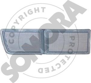 Somora 350812A - Acoperire, faruri ceata aaoparts.ro