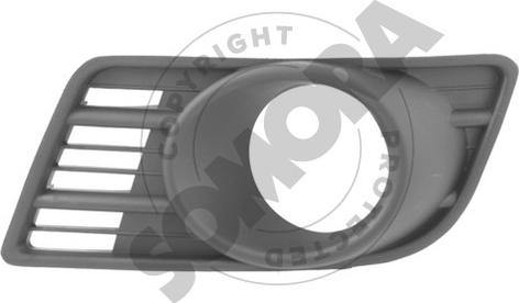 Somora 301626LA - Grila ventilatie, bara protectie aaoparts.ro