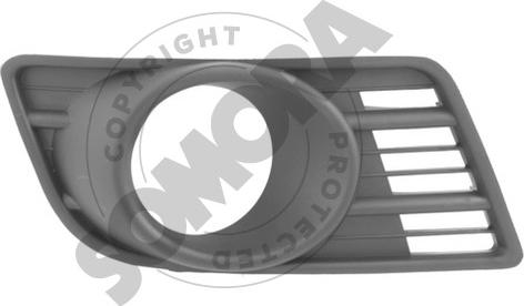 Somora 301626RA - Grila ventilatie, bara protectie aaoparts.ro