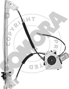 Somora 240758A - Mecanism actionare geam aaoparts.ro