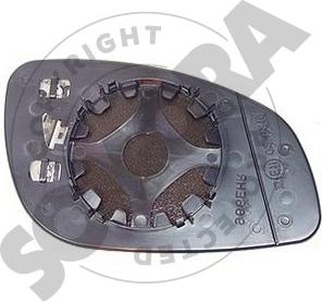 Somora 210656G - Sticla oglinda, oglinda retrovizoare exterioara aaoparts.ro