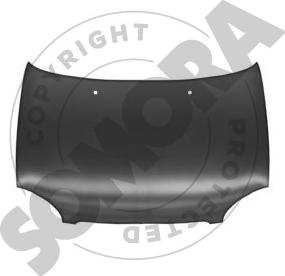 Somora 212408 - Capota motor aaoparts.ro