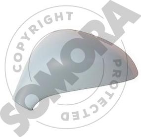 Somora 221556C - Acoperire oglinda exterioara aaoparts.ro