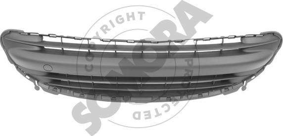 Somora 221526A - Grila ventilatie, bara protectie aaoparts.ro
