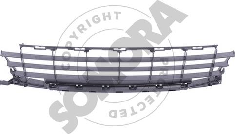 Somora 221526CL - Grila ventilatie, bara protectie aaoparts.ro