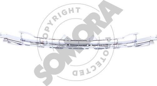 Somora 221526D - Grila ventilatie, bara protectie aaoparts.ro