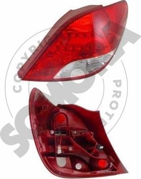 Somora 221571B - Lampa spate aaoparts.ro