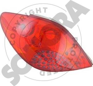 Somora 221572 - Lampa spate aaoparts.ro