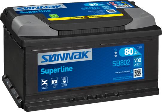 Sonnak SB802 - Baterie de pornire aaoparts.ro