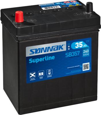Sonnak SB357 - Baterie de pornire aaoparts.ro
