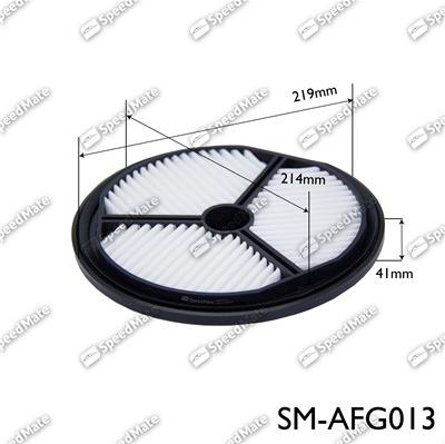 SpeedMate SM-AFG013 - Filtru aer aaoparts.ro