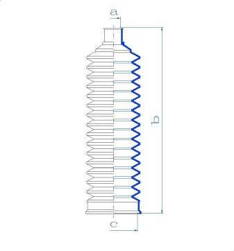 Spidan 84154 - Burduf cauciuc, directie aaoparts.ro