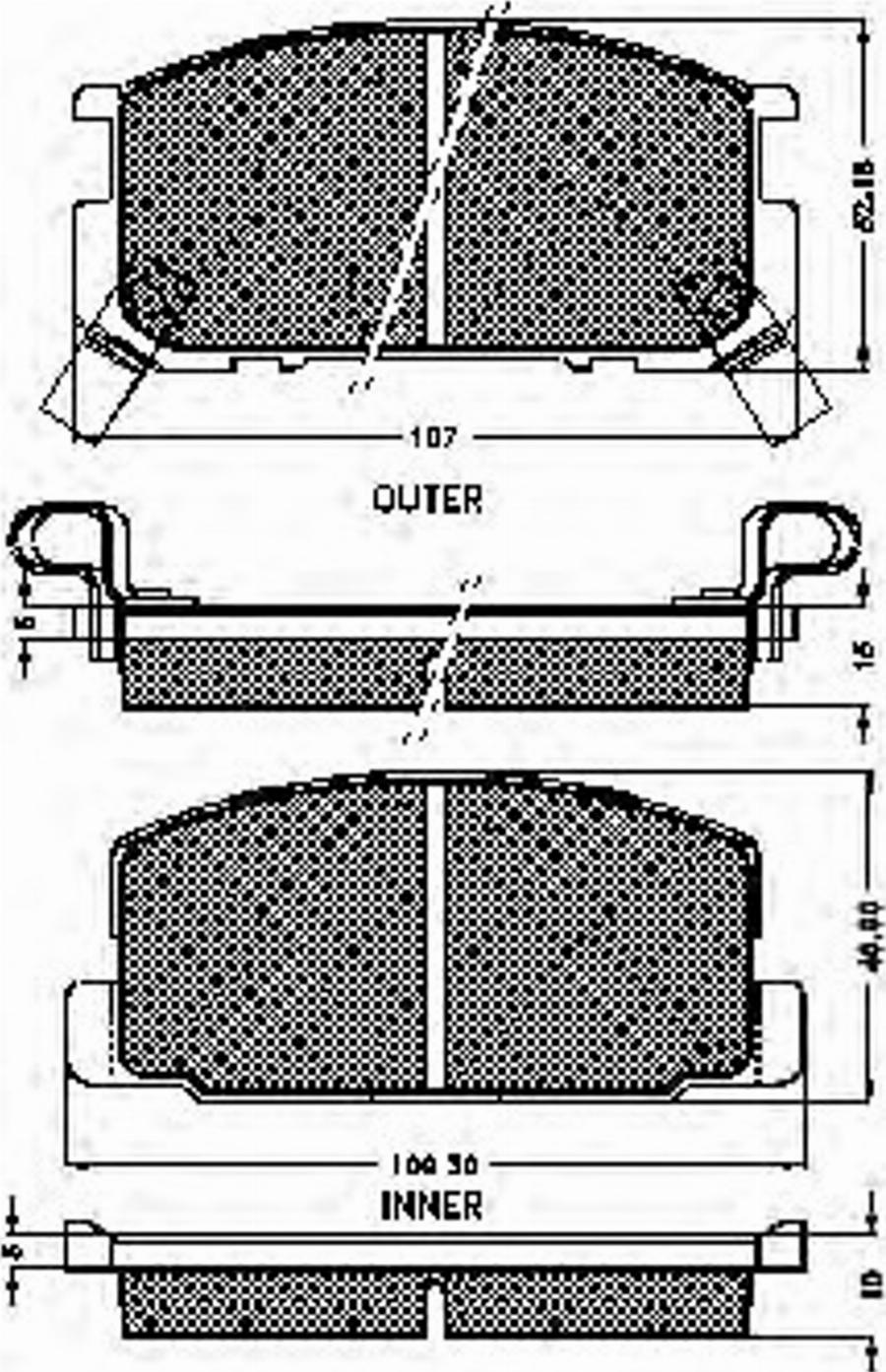 Spidan 31166 - Set placute frana,frana disc aaoparts.ro