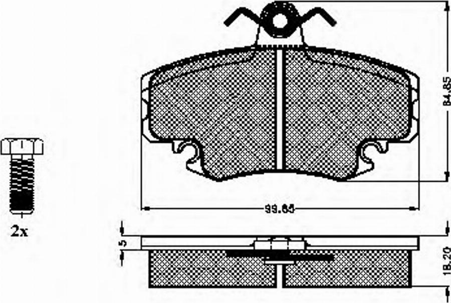 Spidan 32571 - Set placute frana,frana disc aaoparts.ro