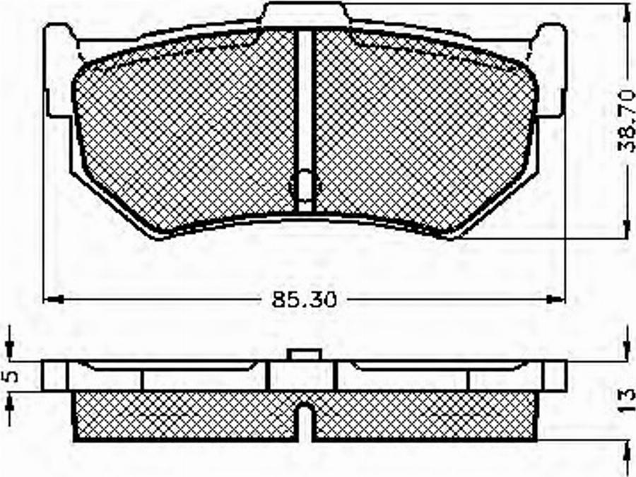 Spidan 32128 - Set placute frana,frana disc aaoparts.ro