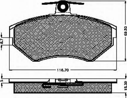 Spidan 32295 - Set placute frana,frana disc aaoparts.ro