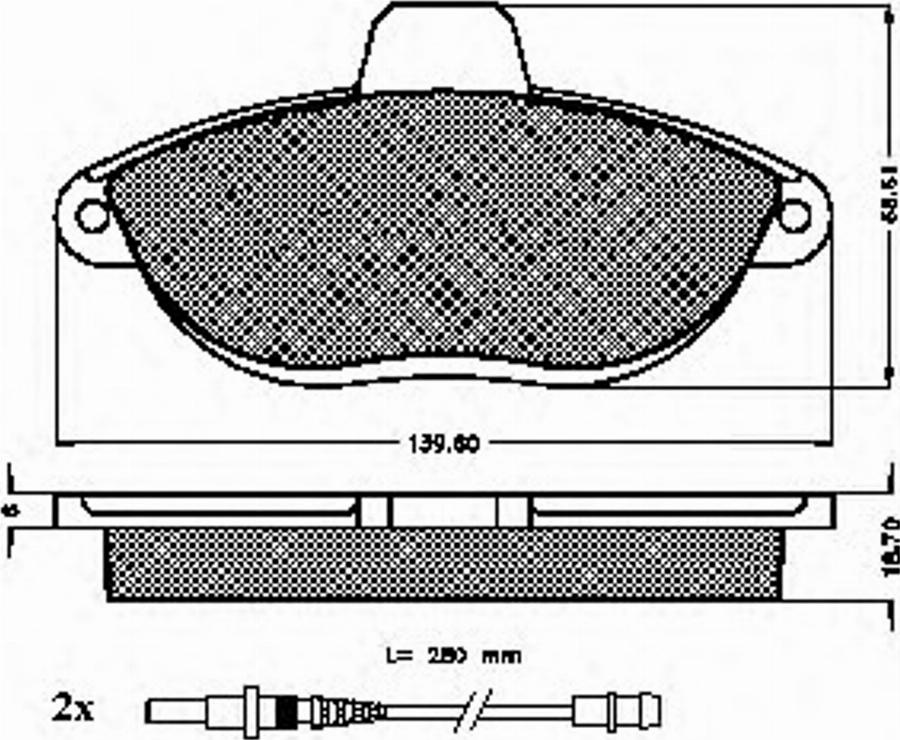 Spidan 32226 - Set placute frana,frana disc aaoparts.ro