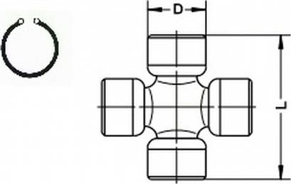 Spidan U 200 - Articulatie, cardan aaoparts.ro