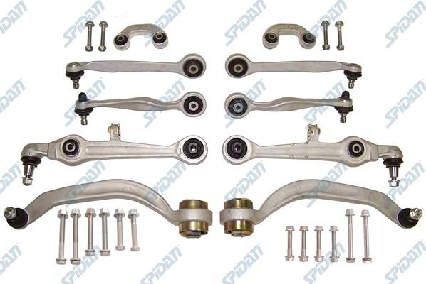 SPIDAN CHASSIS PARTS 40009 - Set reparatie, bara stabilizatoare aaoparts.ro