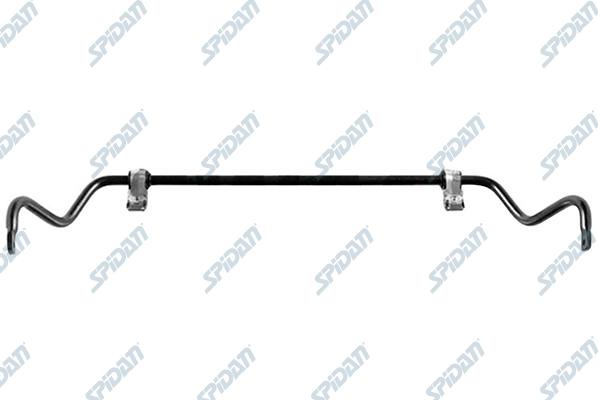 SPIDAN CHASSIS PARTS 58398 - Bara stabilizatoare,suspensie aaoparts.ro