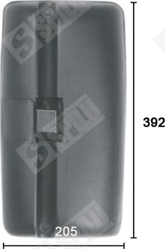 Spilu 61103 - Oglinda exterioara, cabina aaoparts.ro