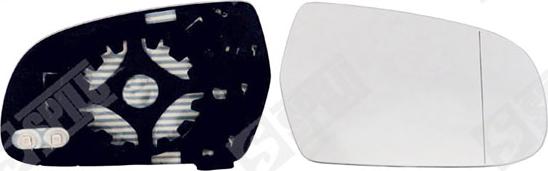 Spilu 15922 - Sticla oglinda, oglinda retrovizoare exterioara aaoparts.ro