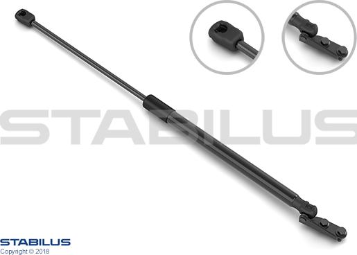 STABILUS 762672 - Amortizor portbagaj aaoparts.ro