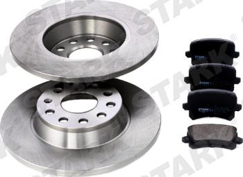 Stark SKBK-1090045 - Set frana, frana disc aaoparts.ro