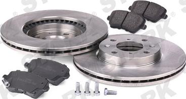 Stark SKBK-1090048 - Set frana, frana disc aaoparts.ro