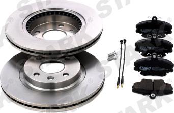 Stark SKBK-1090016 - Set frana, frana disc aaoparts.ro