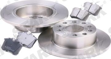 Stark SKBK-1090010 - Set frana, frana disc aaoparts.ro