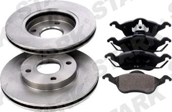 Stark SKBK-1090029 - Set frana, frana disc aaoparts.ro
