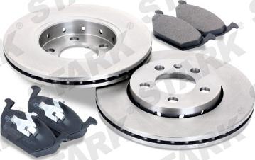 Stark SKBK-1090287 - Set frana, frana disc aaoparts.ro