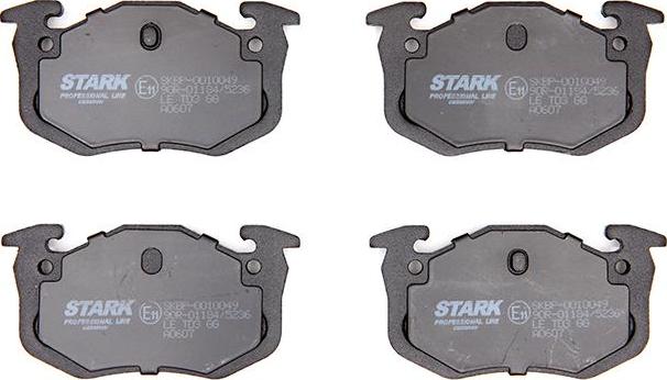 Stark SKBP-0010049 - Set placute frana,frana disc aaoparts.ro