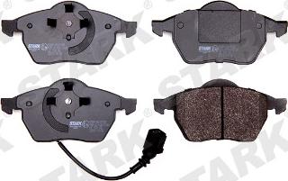 Stark SKBP-0010105 - Set placute frana,frana disc aaoparts.ro
