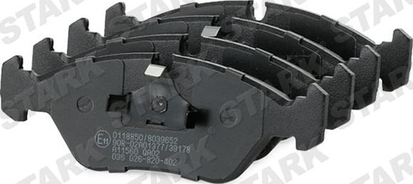 Stark SKBP-0011447 - Set placute frana,frana disc aaoparts.ro
