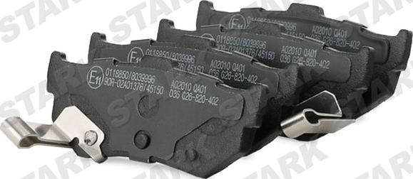 Stark SKBP-0011525 - Set placute frana,frana disc aaoparts.ro