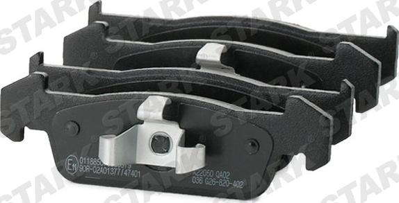 Stark SKBP-0011682 - Set placute frana,frana disc aaoparts.ro