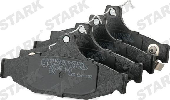 Stark SKBP-0011822 - Set placute frana,frana disc aaoparts.ro