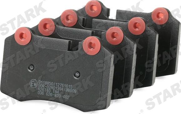 Stark SKBP-0011736 - Set placute frana,frana disc aaoparts.ro