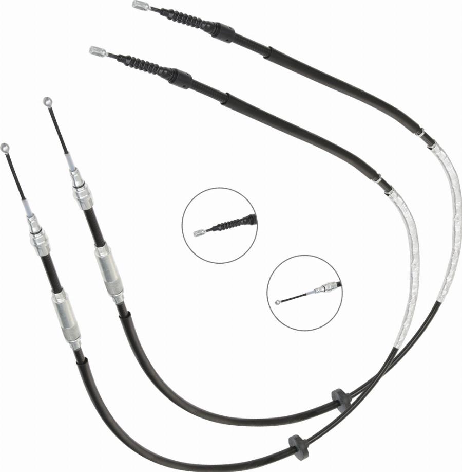 Stark SKCPB-1051155 - Cablu, frana de parcare aaoparts.ro