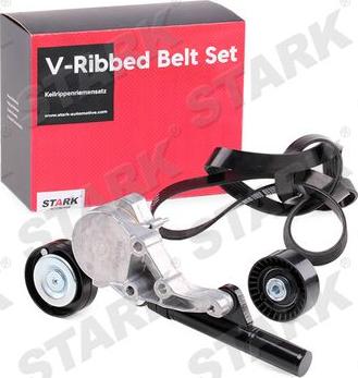 Stark SKRBS-1200039 - Set curea transmisie cu caneluri aaoparts.ro