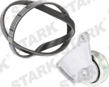 Stark SKRBS-1200025 - Set curea transmisie cu caneluri aaoparts.ro