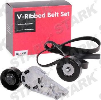 Stark SKRBS-1200182 - Set curea transmisie cu caneluri aaoparts.ro