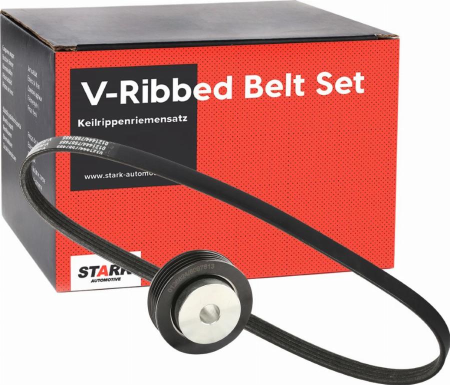 Stark SKRBS-1200793 - Set curea transmisie cu caneluri aaoparts.ro